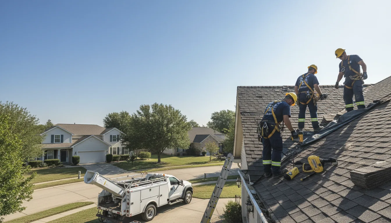 Emergency Roof Repair in Hutchins, TX near me